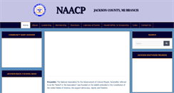 Desktop Screenshot of naacpjackson.org